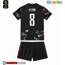 Otroške Nogometnih dresov Kanada Ismael Kone #8 Gostujoči SP 2026 Kratki rokavi (+ hlače)